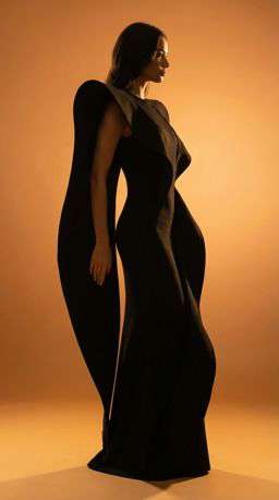 Petra Jump - Variation - Editorial Silhouette [VAR:0] [Rotated 36° Right]